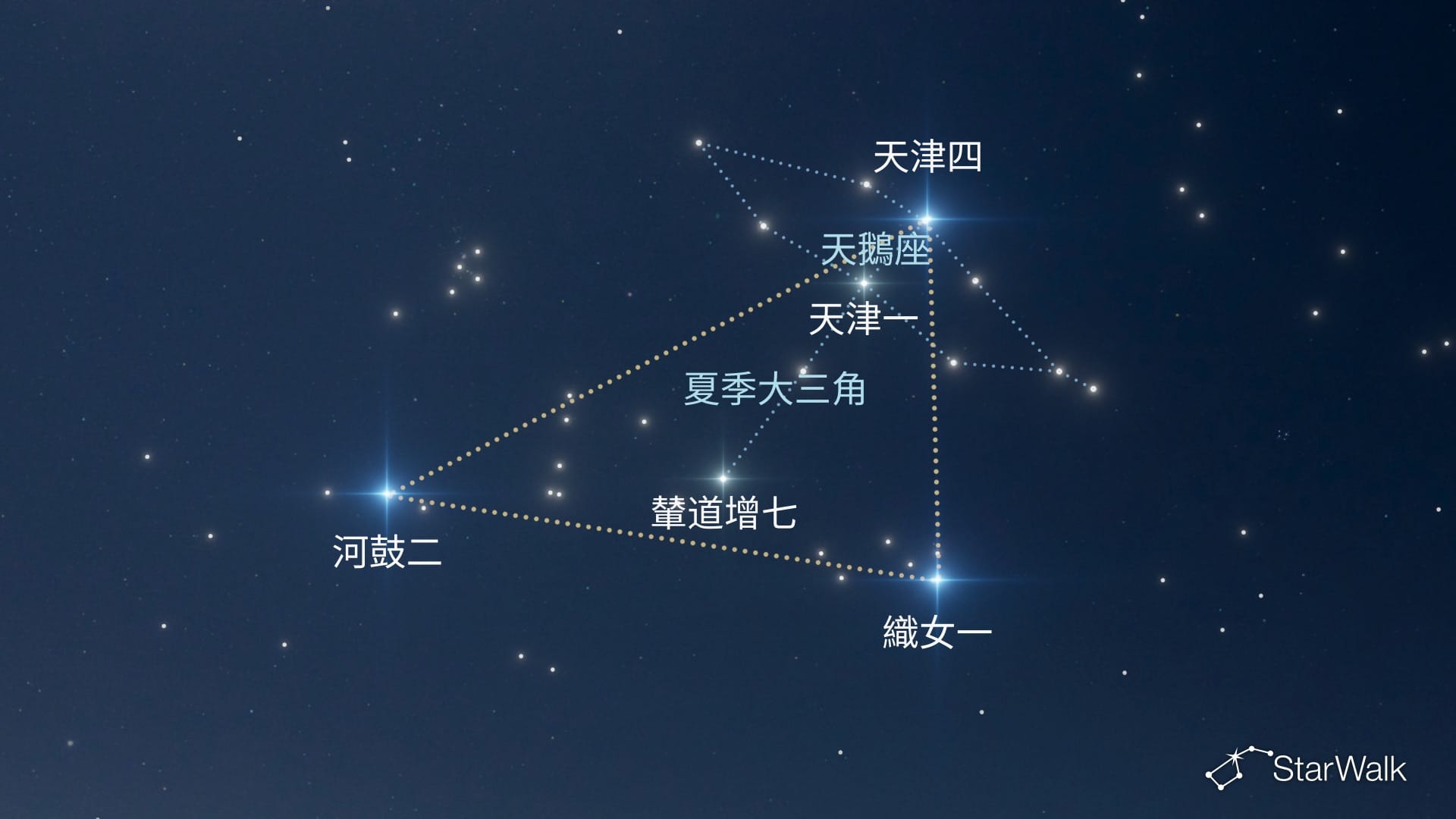 如何在北半球尋找天鵝座