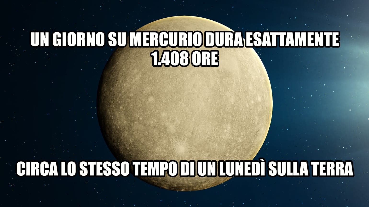 Curiosità su Mercurio | Dimensioni di Mercurio | Colore del pianeta