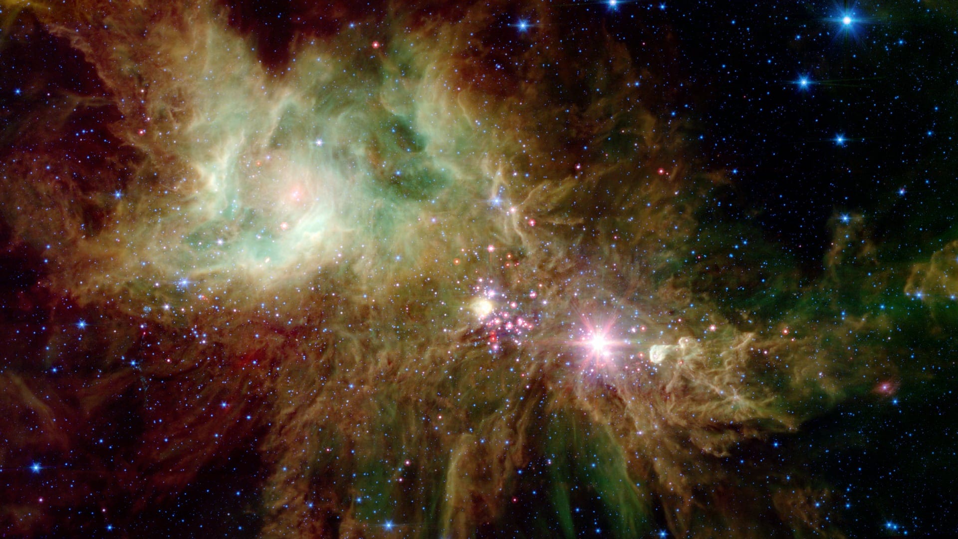 Christmas Tree Cluster and the Cone Nebula