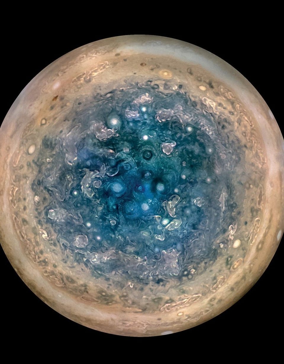 Images de Jupiter par Juno – Science citoyenne