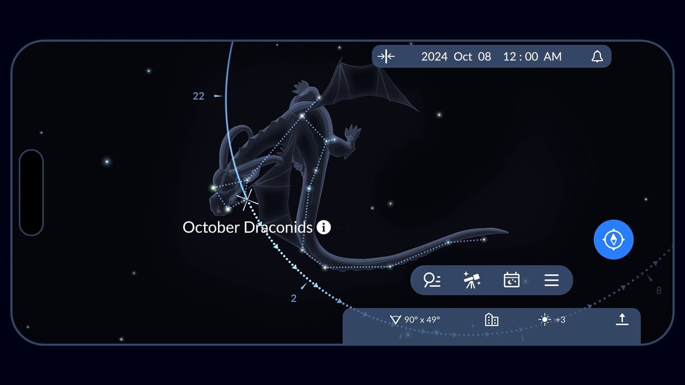 Draconid Meteor Shower 2024 Draconids Meteor Shower Tonight