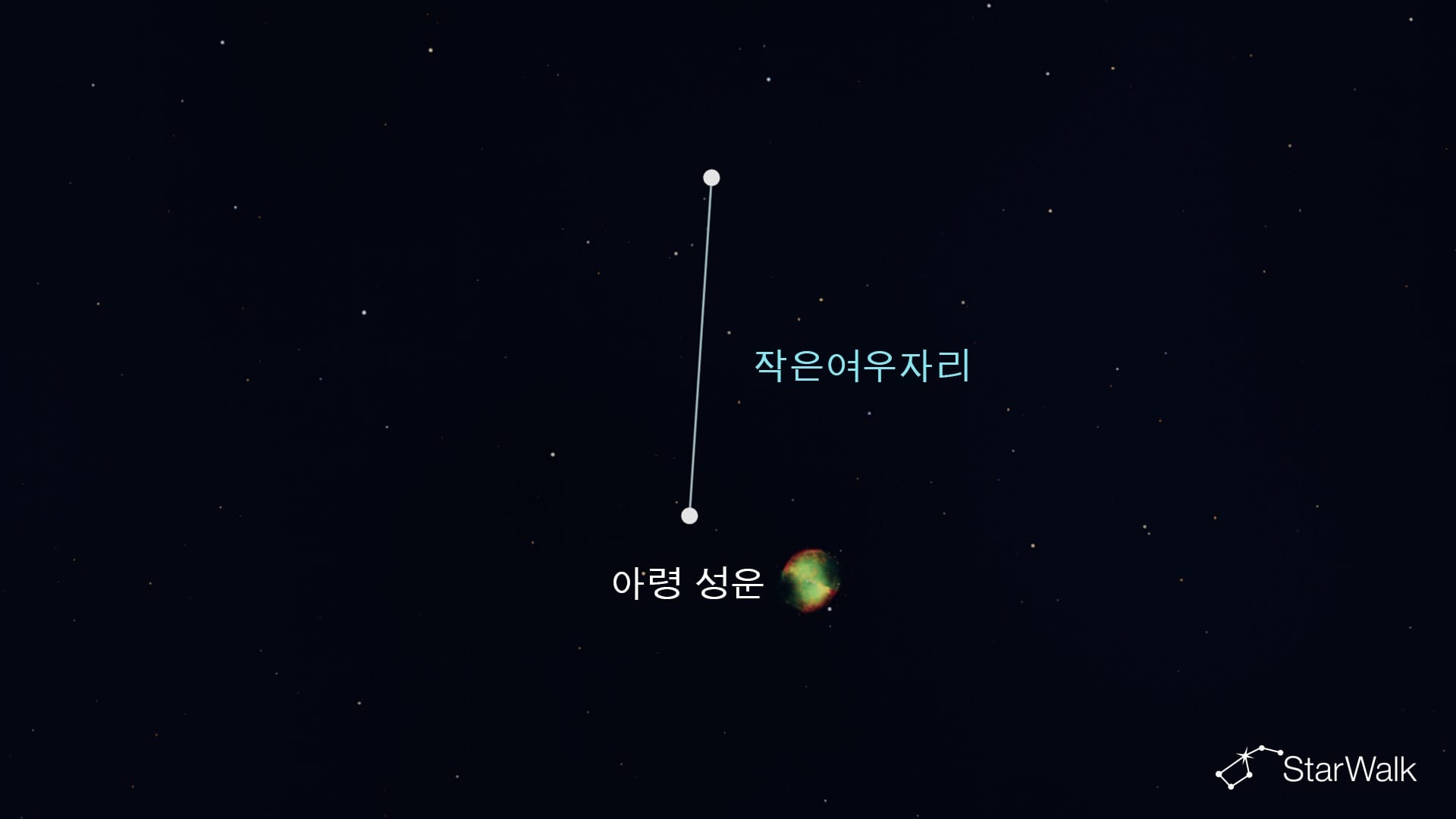 여우자리의 아령 성운