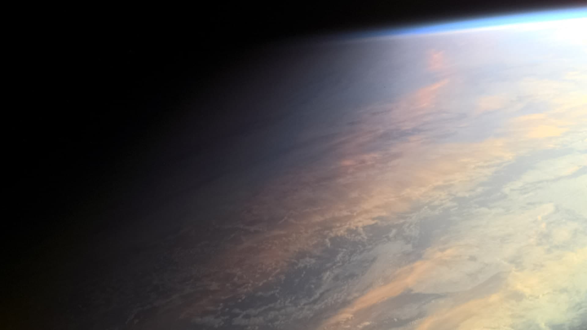 Earth at twilight