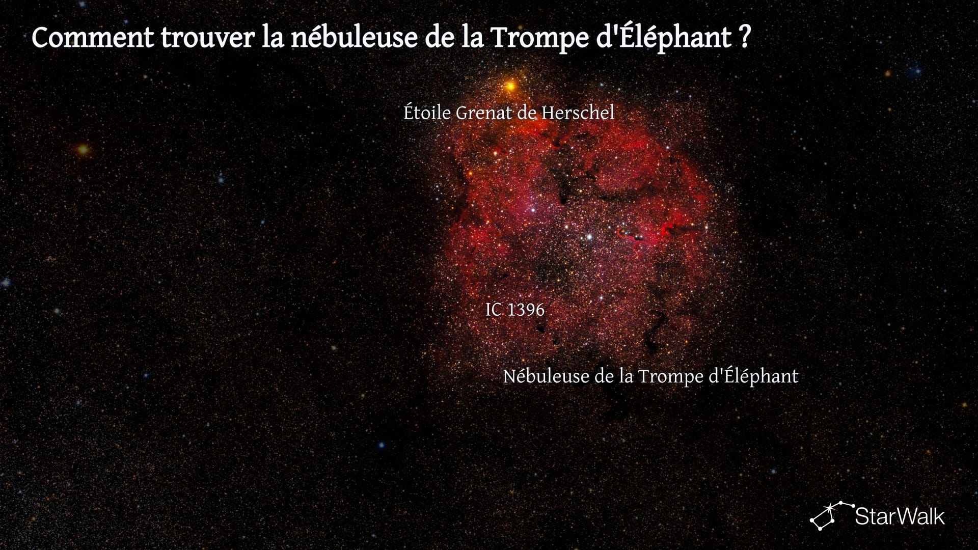 Nébuleuse de la Trompe d’Éléphant — Comment la trouver