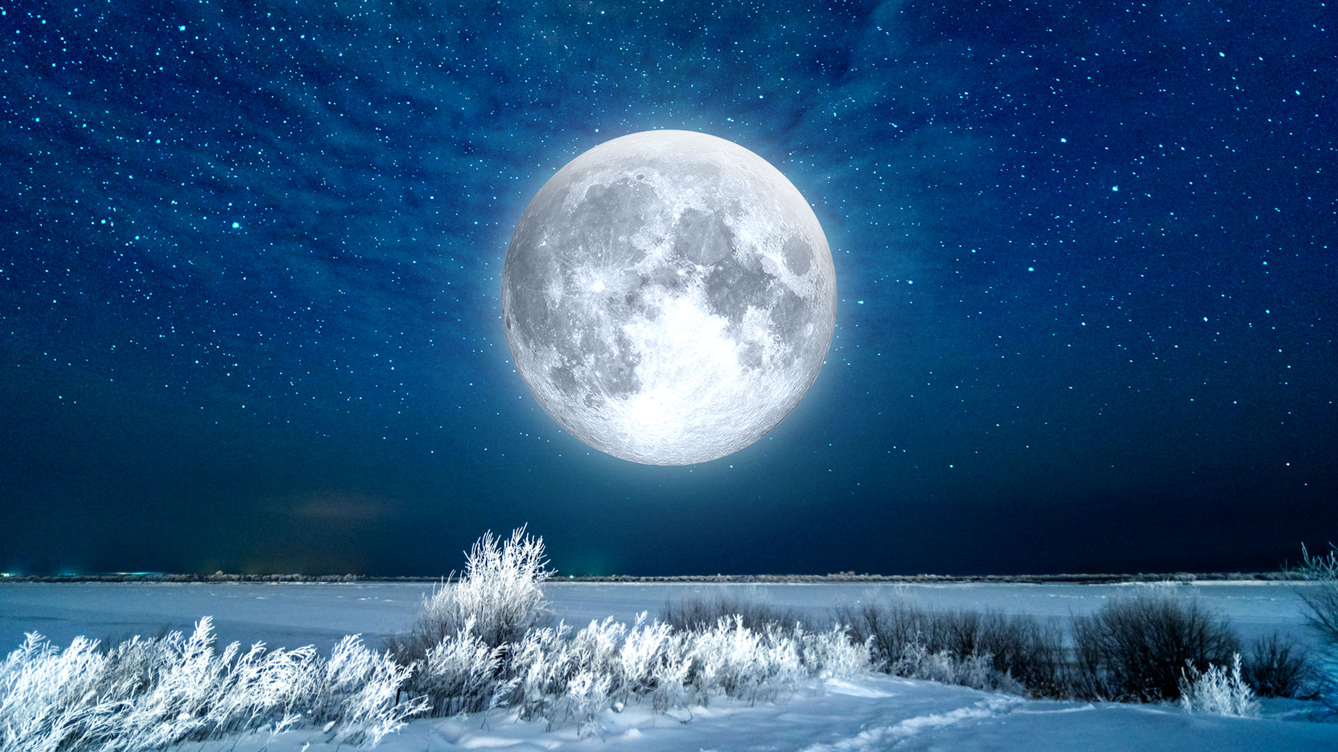 2020年的滿雪月：它是超級月亮嗎？
