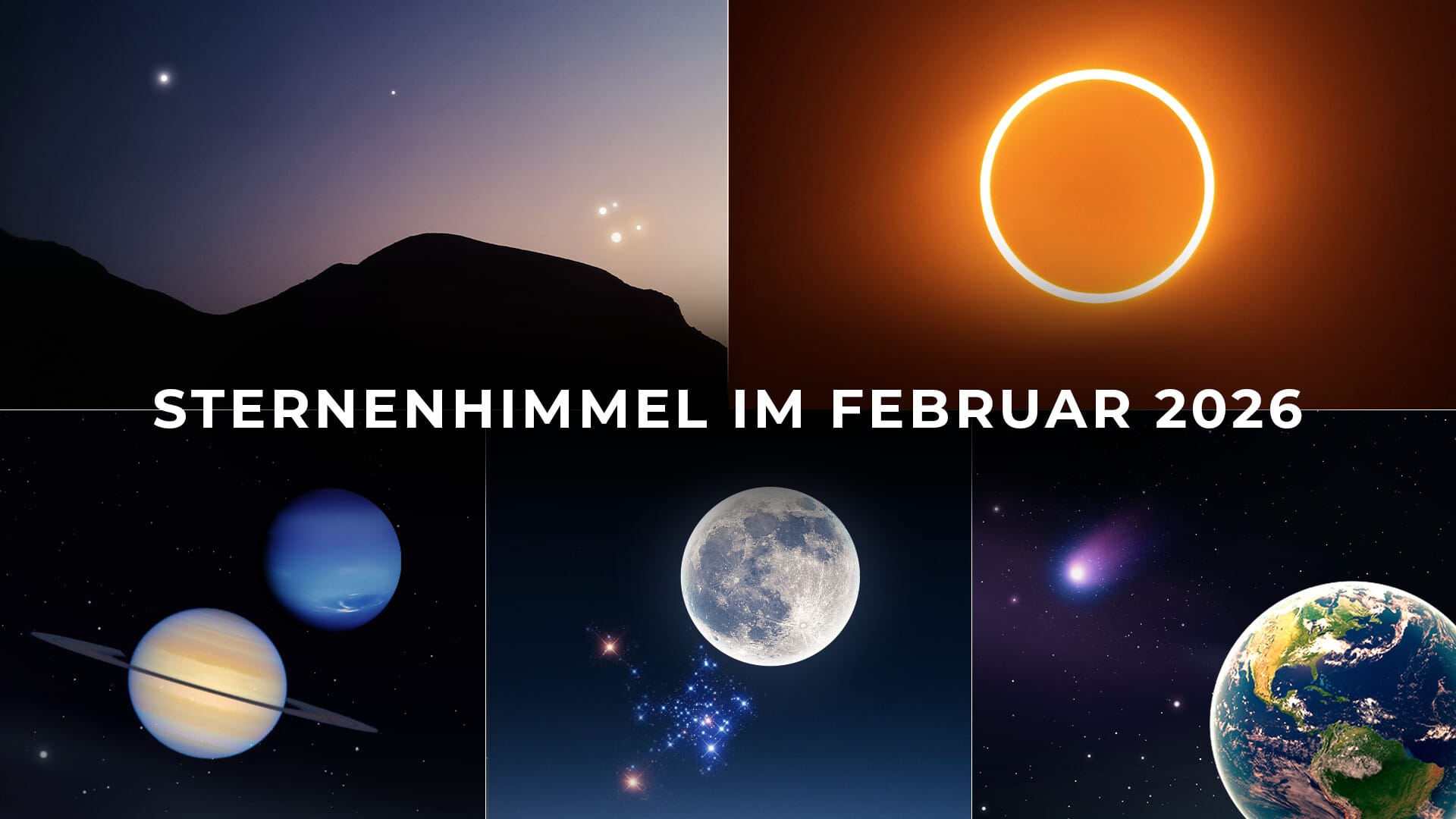 February Sky Events 2026