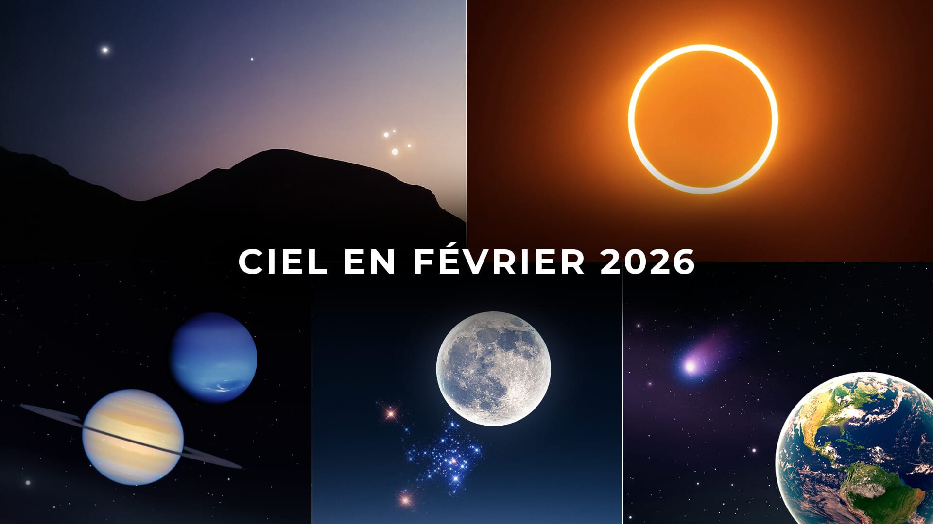 Événements astronomiques de février
