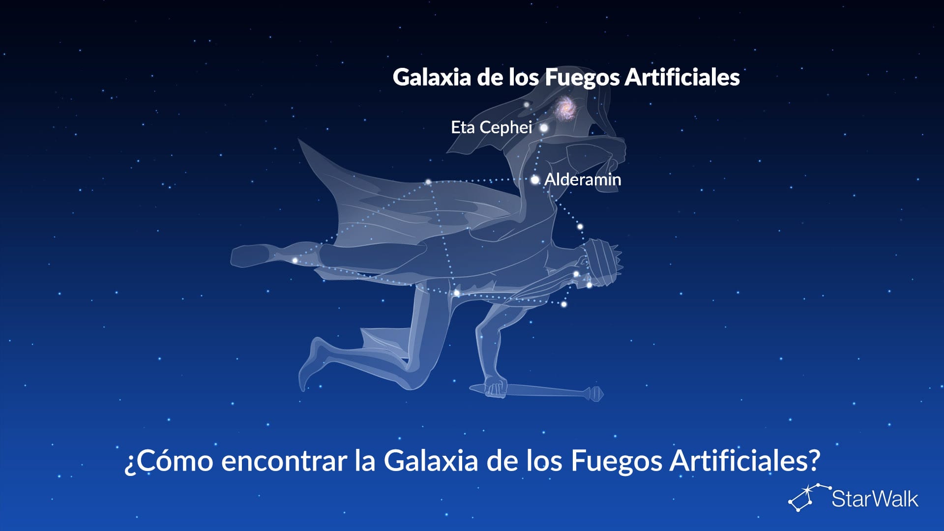 Galaxia de los Fuegos Artificiales: cómo encontrarla