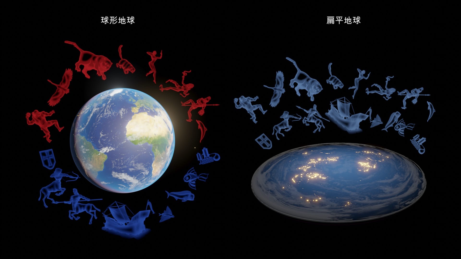 Flat Earth - Constellations