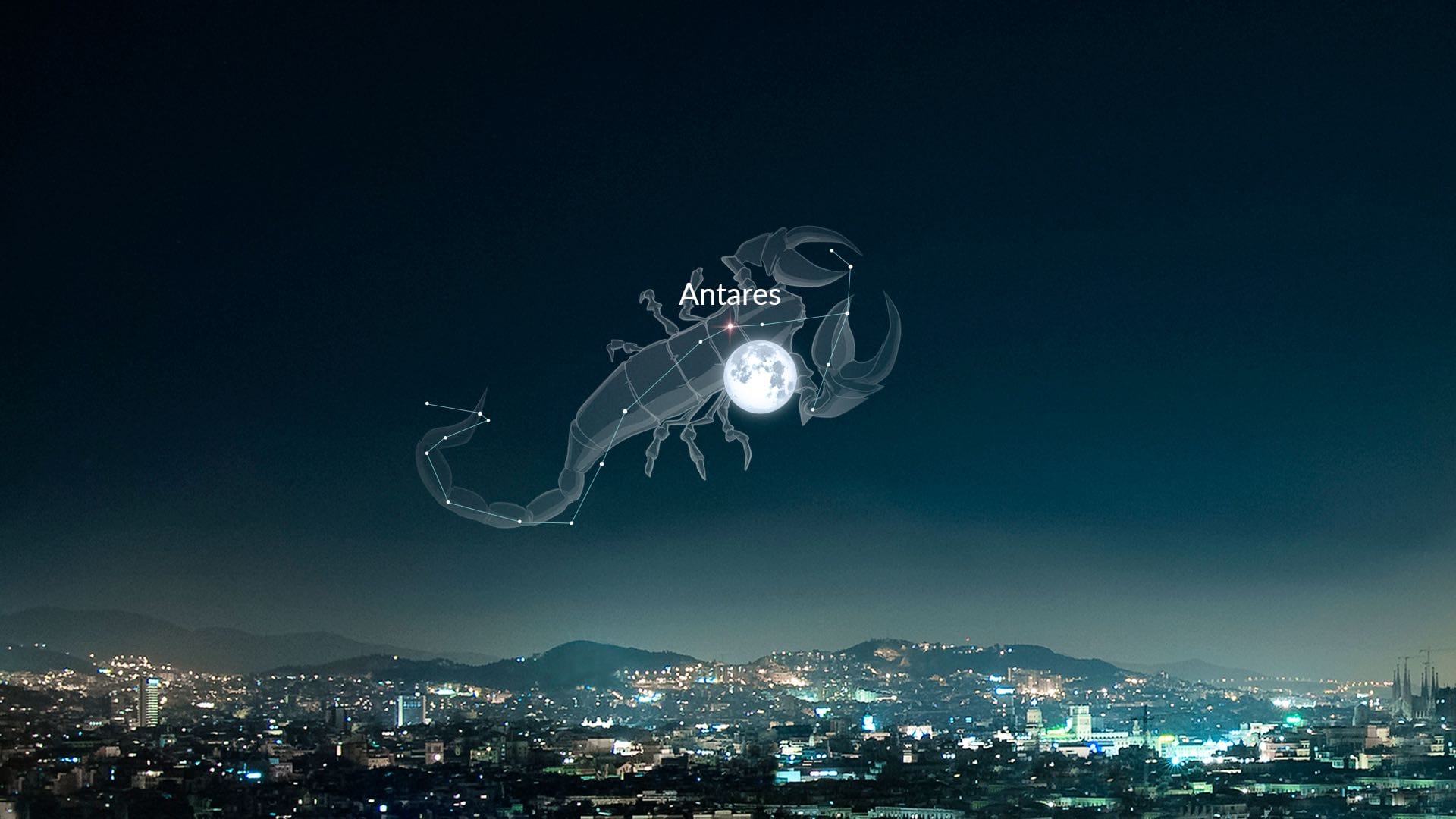 Lua Azul e Antares, 31 de maio de 2026