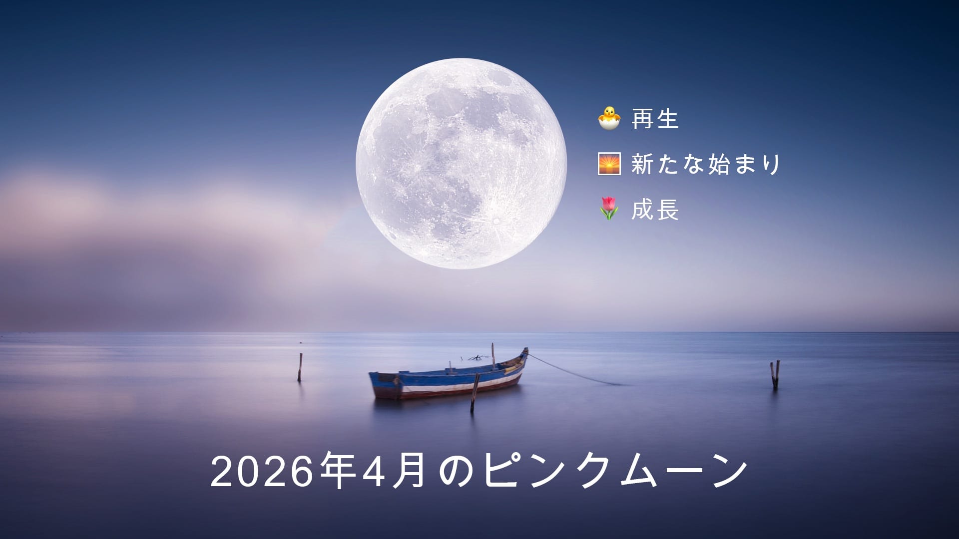2026年4月の満月：スピリチュアルな意味