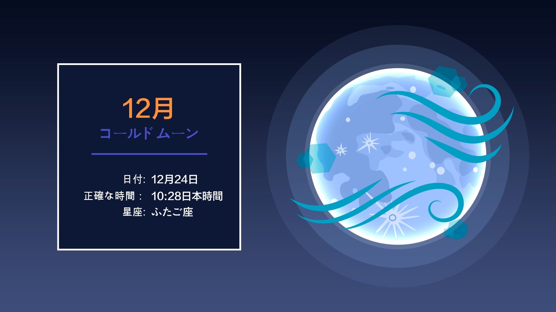 2026年12月の満月