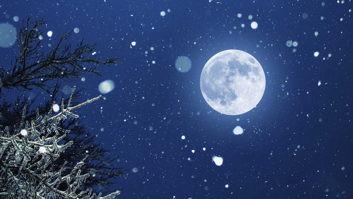 February Full Moon 2022 Snow Moon Meaning Moon Guide Next Full