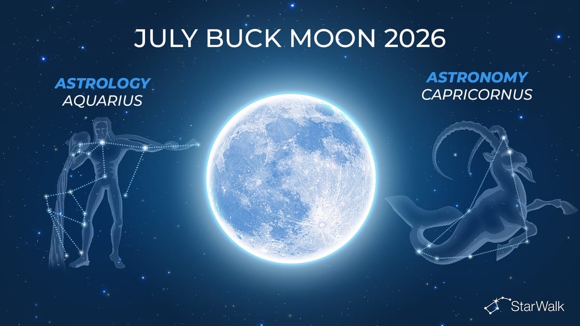 July Full Moon 2026: Buck Moon Date, Time & Meaning