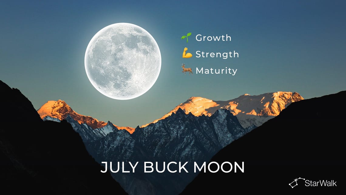 July Full Moon 2026: Buck Moon Date, Time & Meaning
