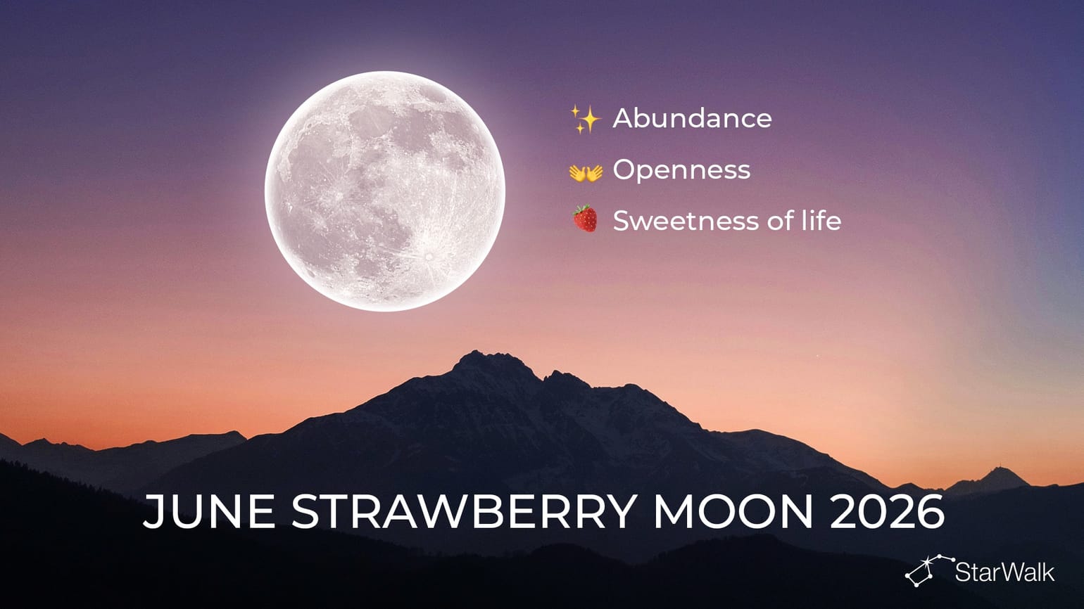 Full Moon June 2026: Strawberry Moon Date, Time & Meaning