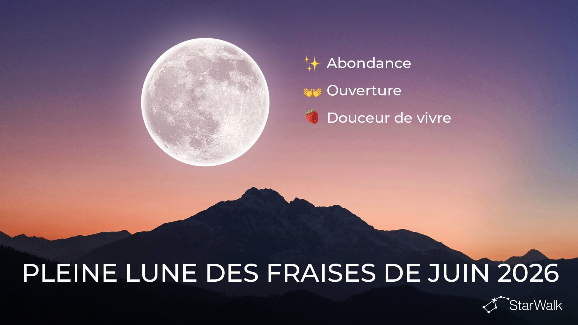 Pleine Lune de juin 2026 : signification spirituelle