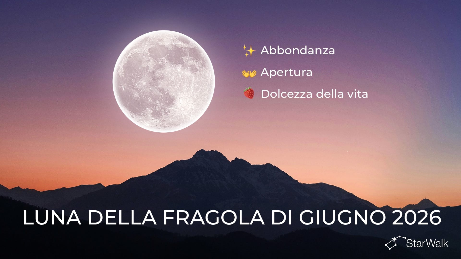Luna piena di giugno 2026: significato spirituale