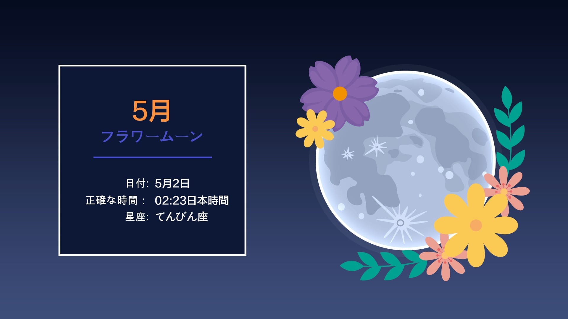 2026年5月の満月