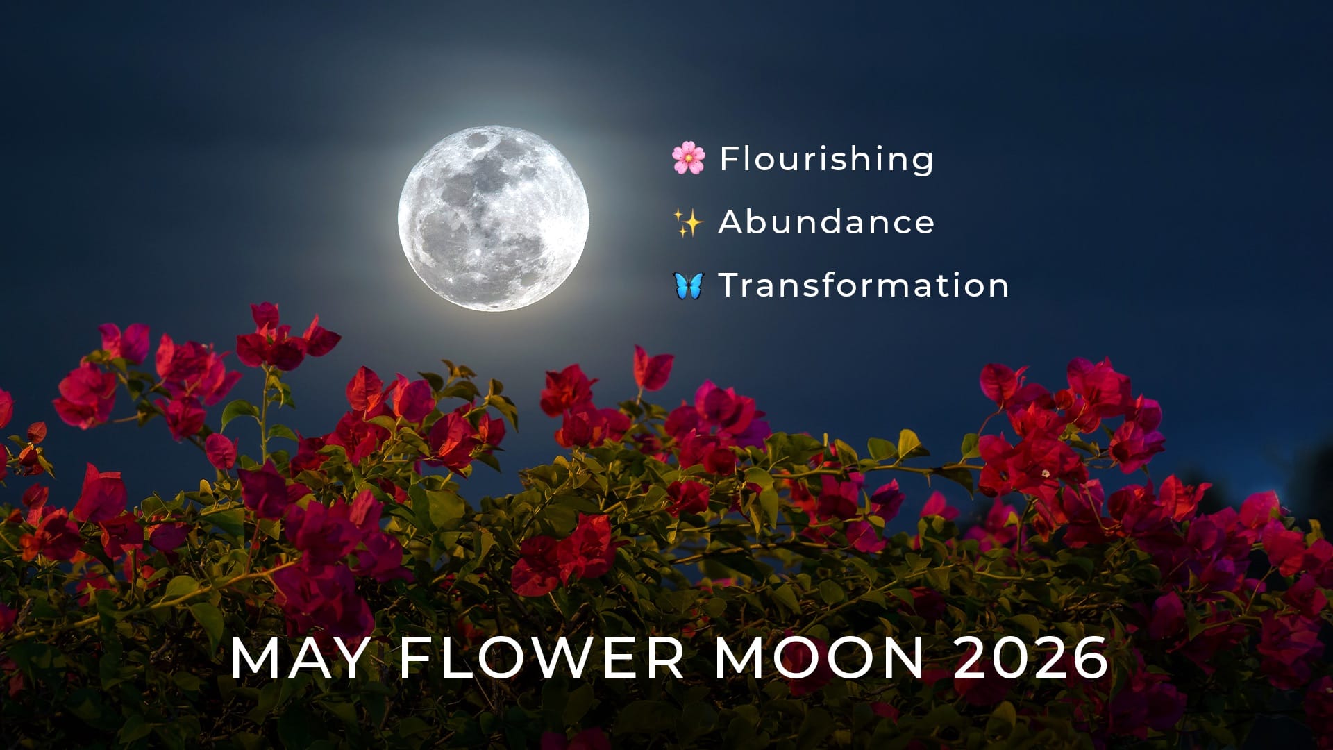 May Full Moon 2026: Spiritual Meaning