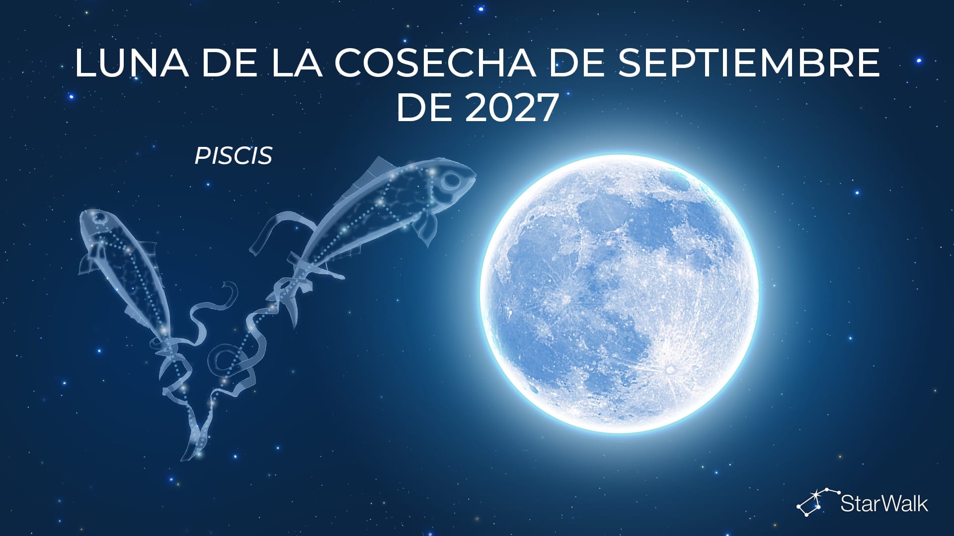 ¿En qué constelación estará la luna llena de septiembre?