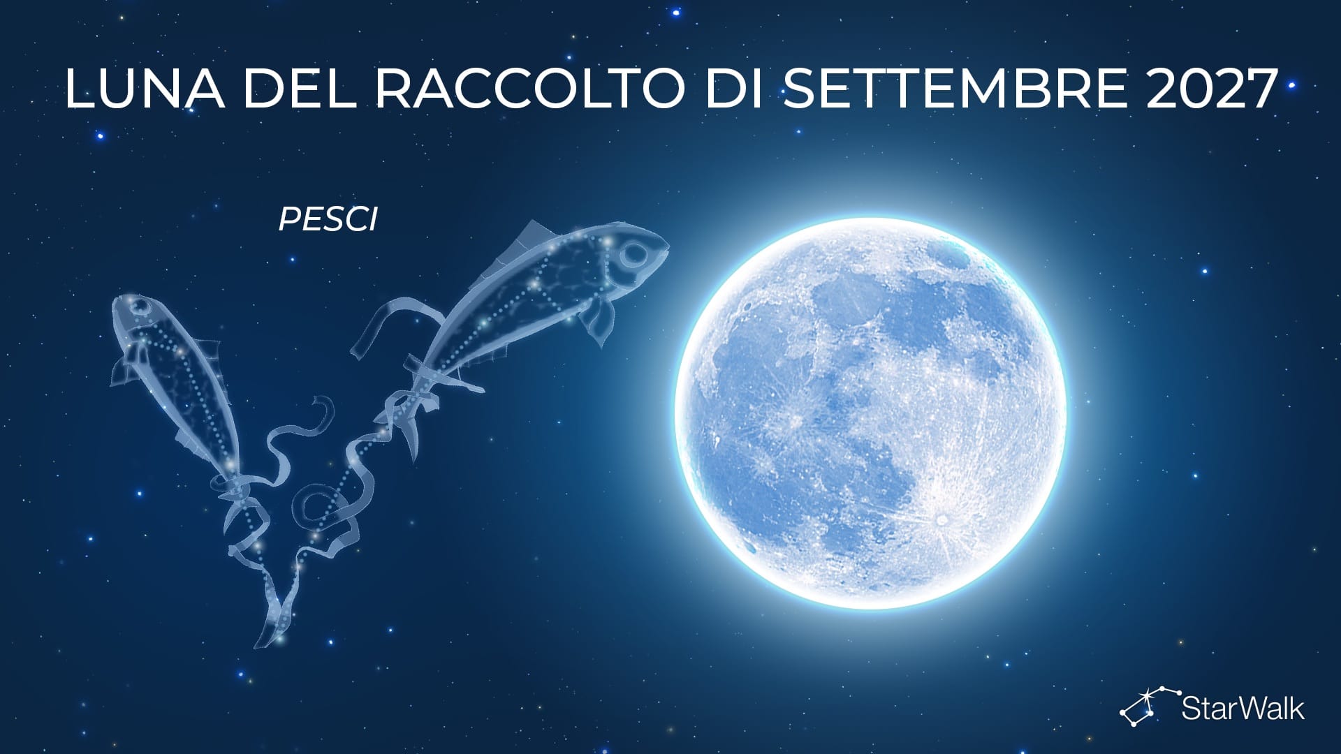 In quale costellazione sarà la luna piena di settembre?