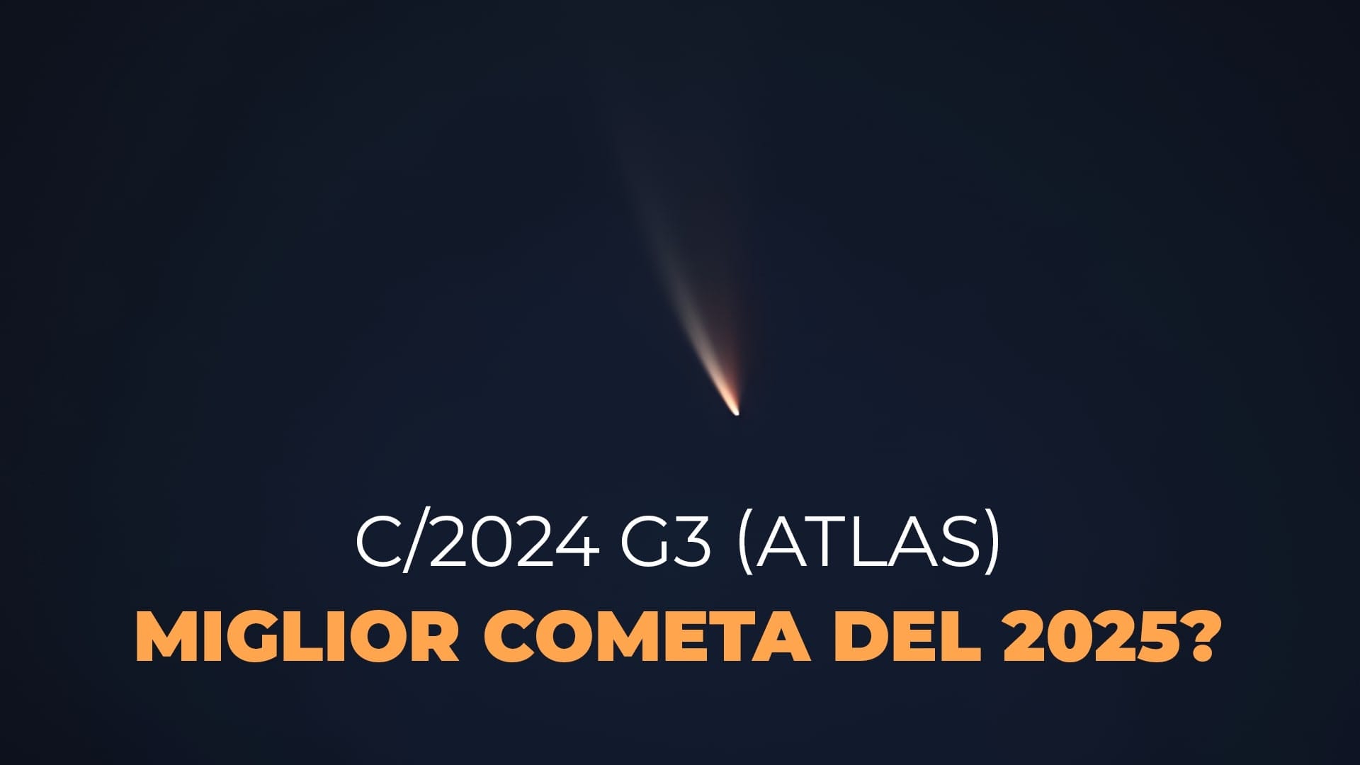 Comet G3 Atlas from ISS