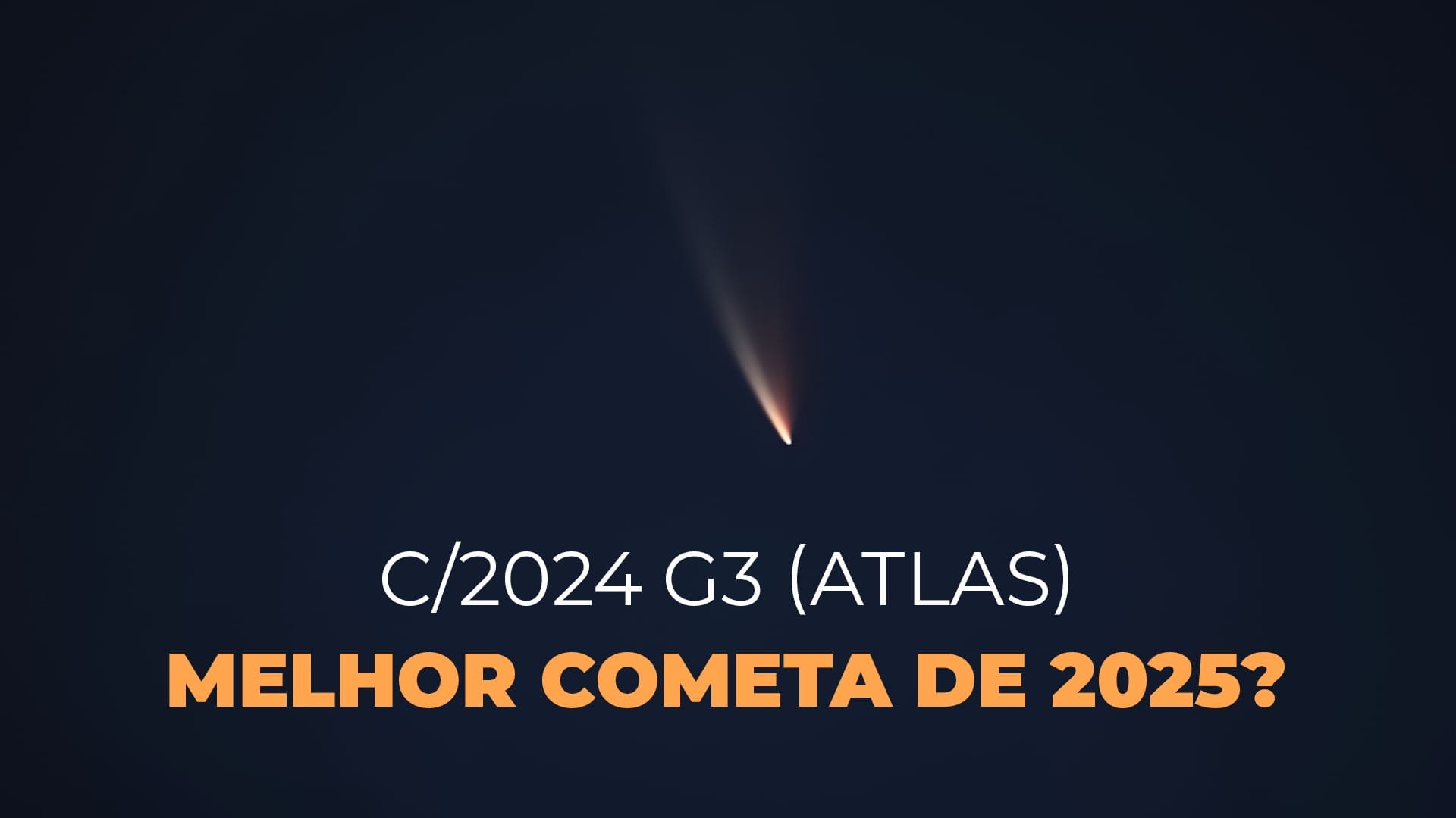 Comet G3 Atlas from ISS