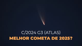 Comet G3 Atlas from ISS