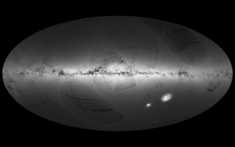 Mappa stellare della missione Gaia