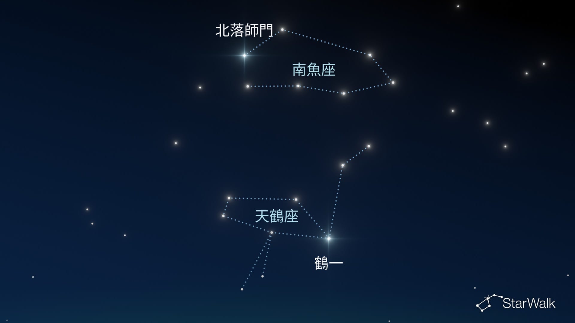 如何在南半球找到天鶴座
