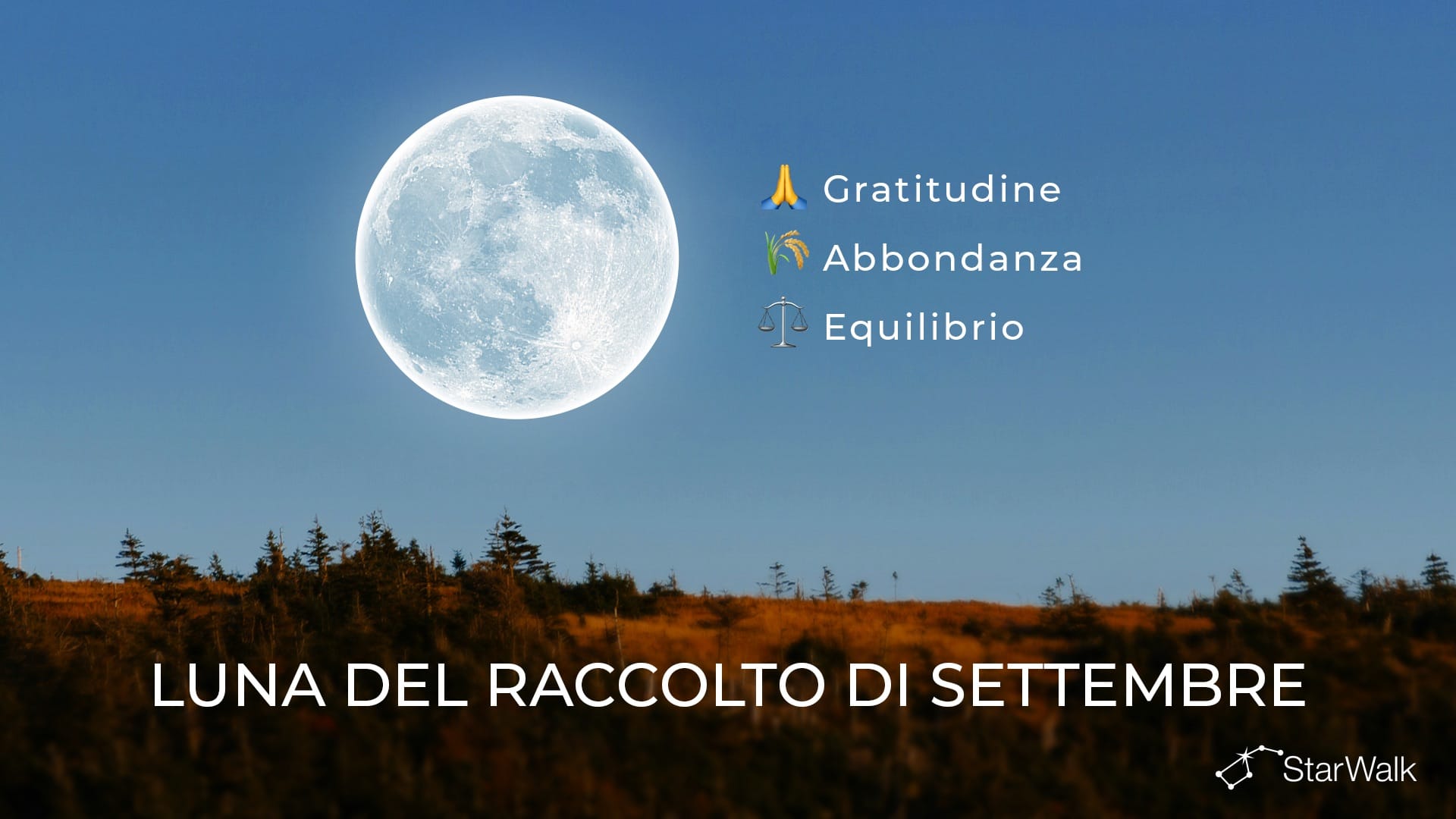 Luna del Raccolto 2026: significato spirituale