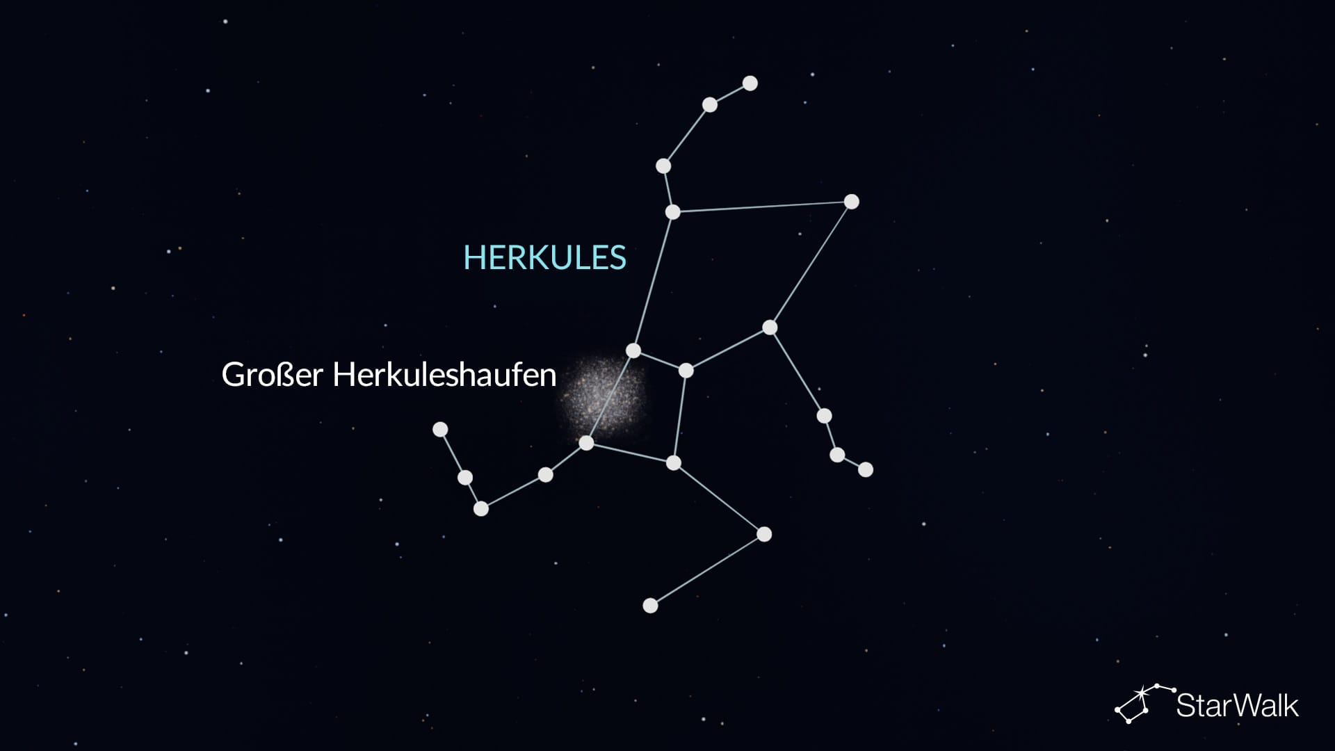 Herkules-Kugelsternhaufen im Herkules