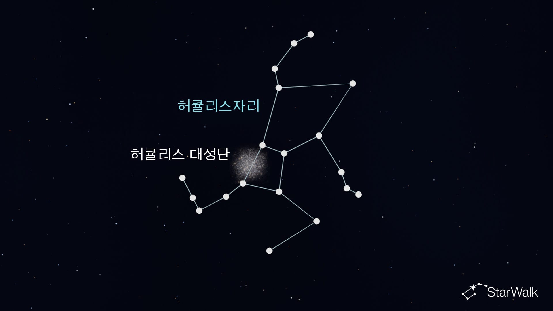 헤르쿨레스자리의 헤르쿨레스 구상성단