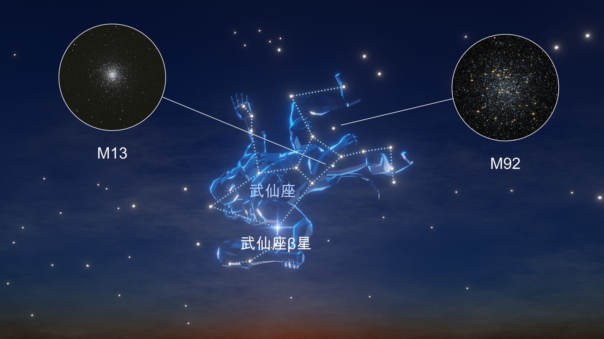 Hercules constellation