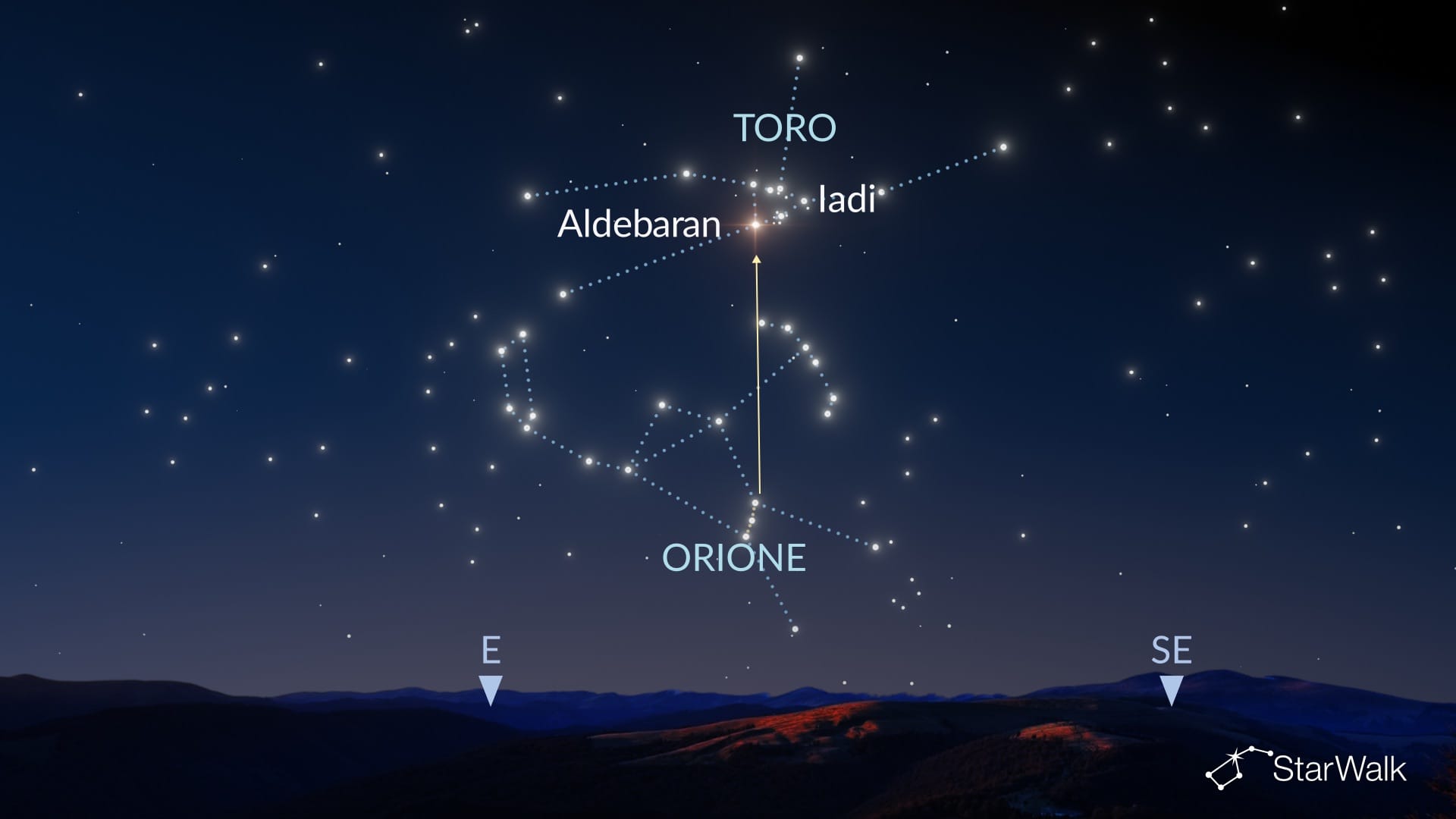 Come trovare Aldebaran nell’emisfero boreale