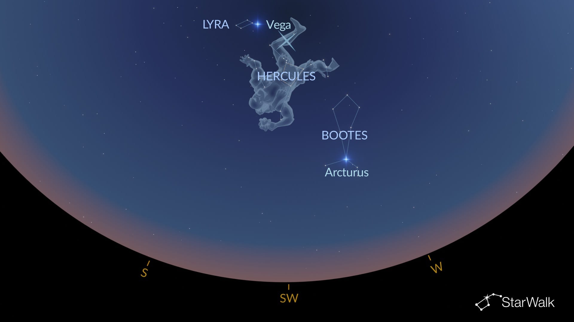 How to Find Hercules in the Northern Hemisphere