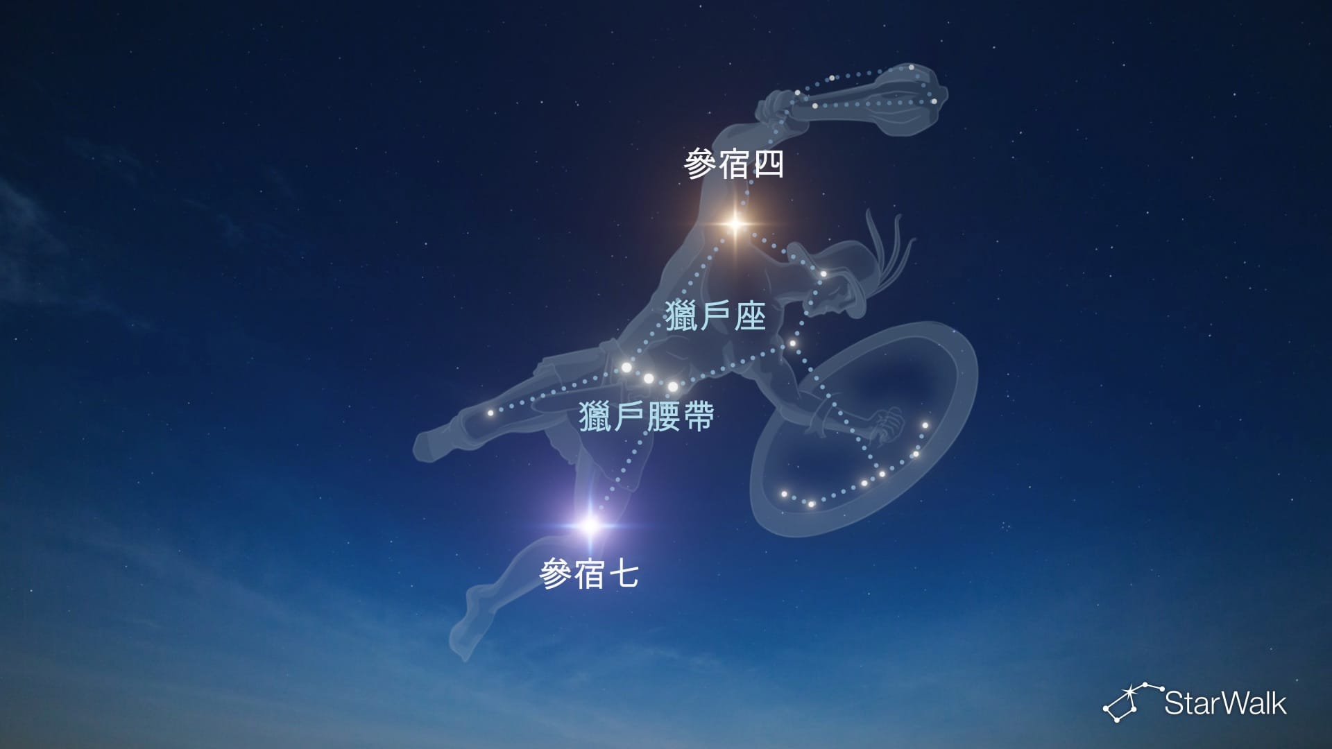 如何找到參宿七
