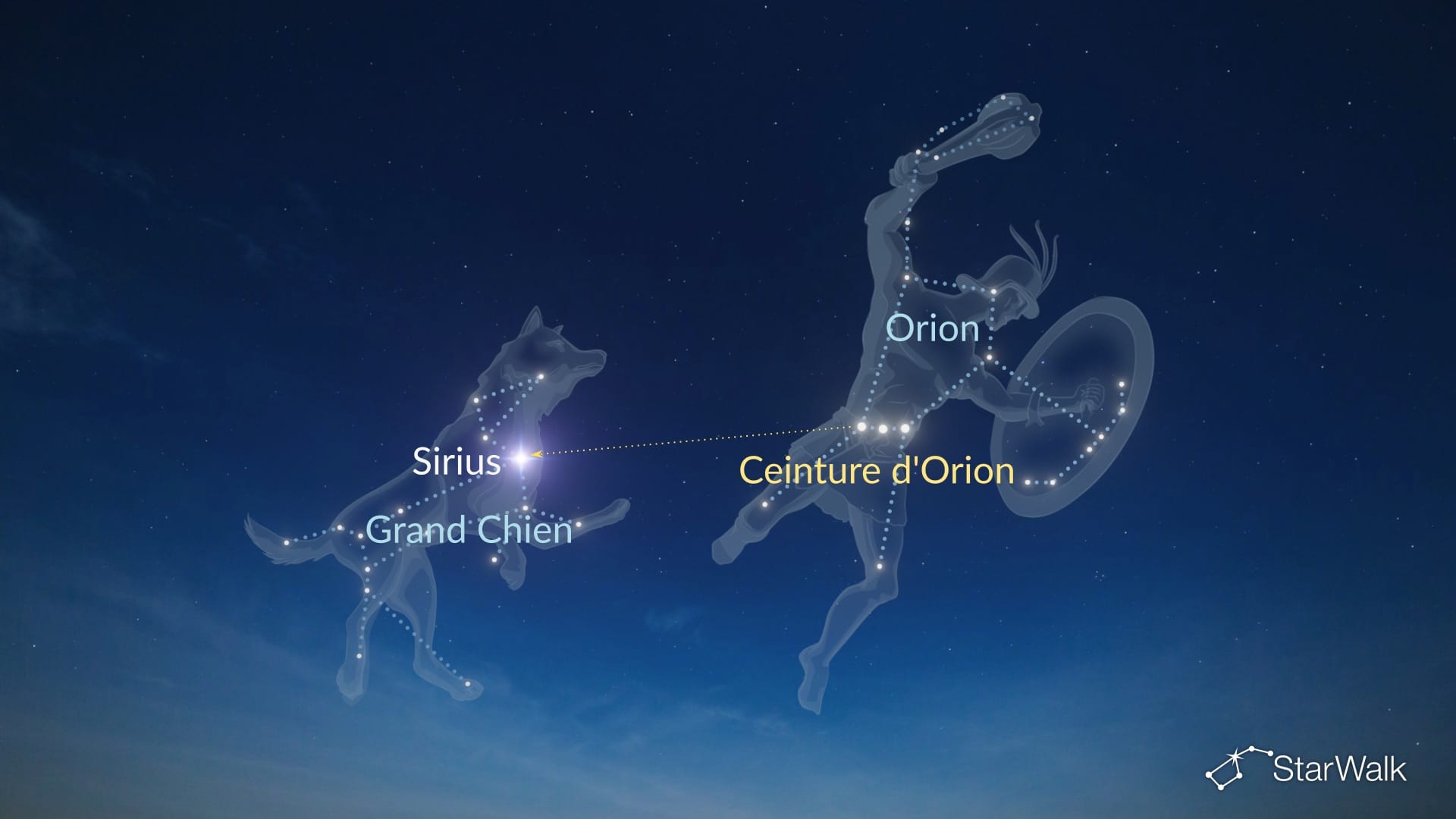 Comment trouver Sirius