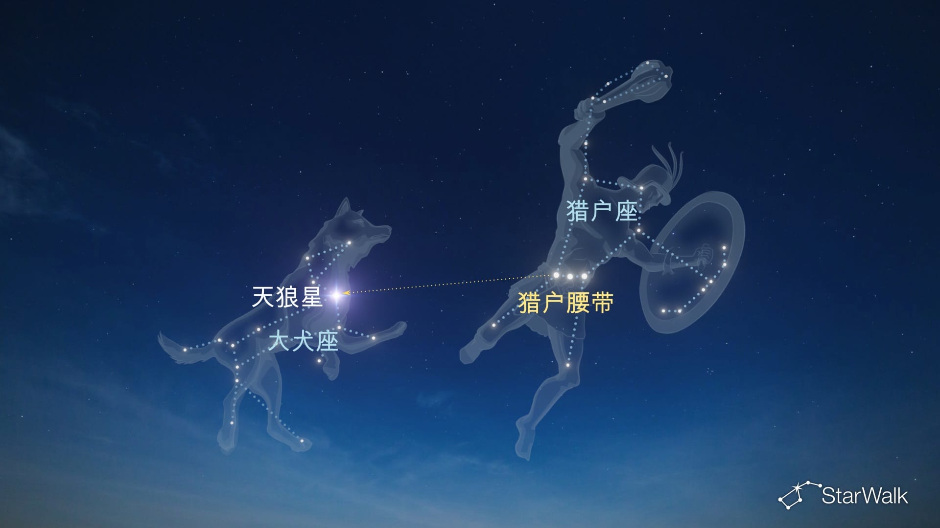 如何找到天狼星