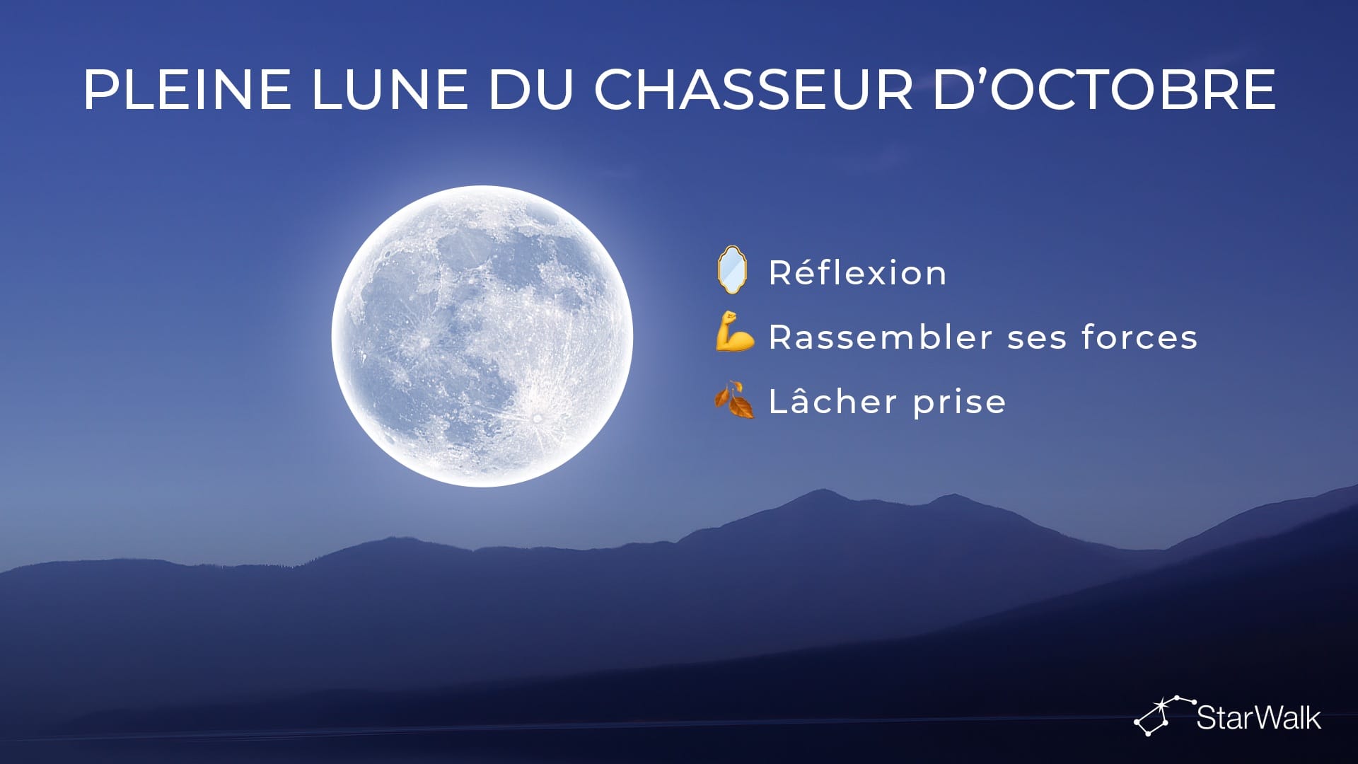 La signification spirituelle de la Lune du Chasseur