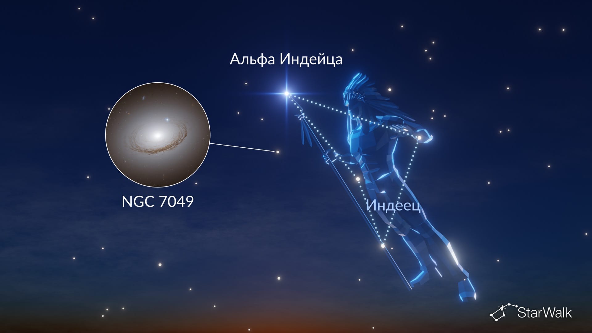 Созвездие Индеец