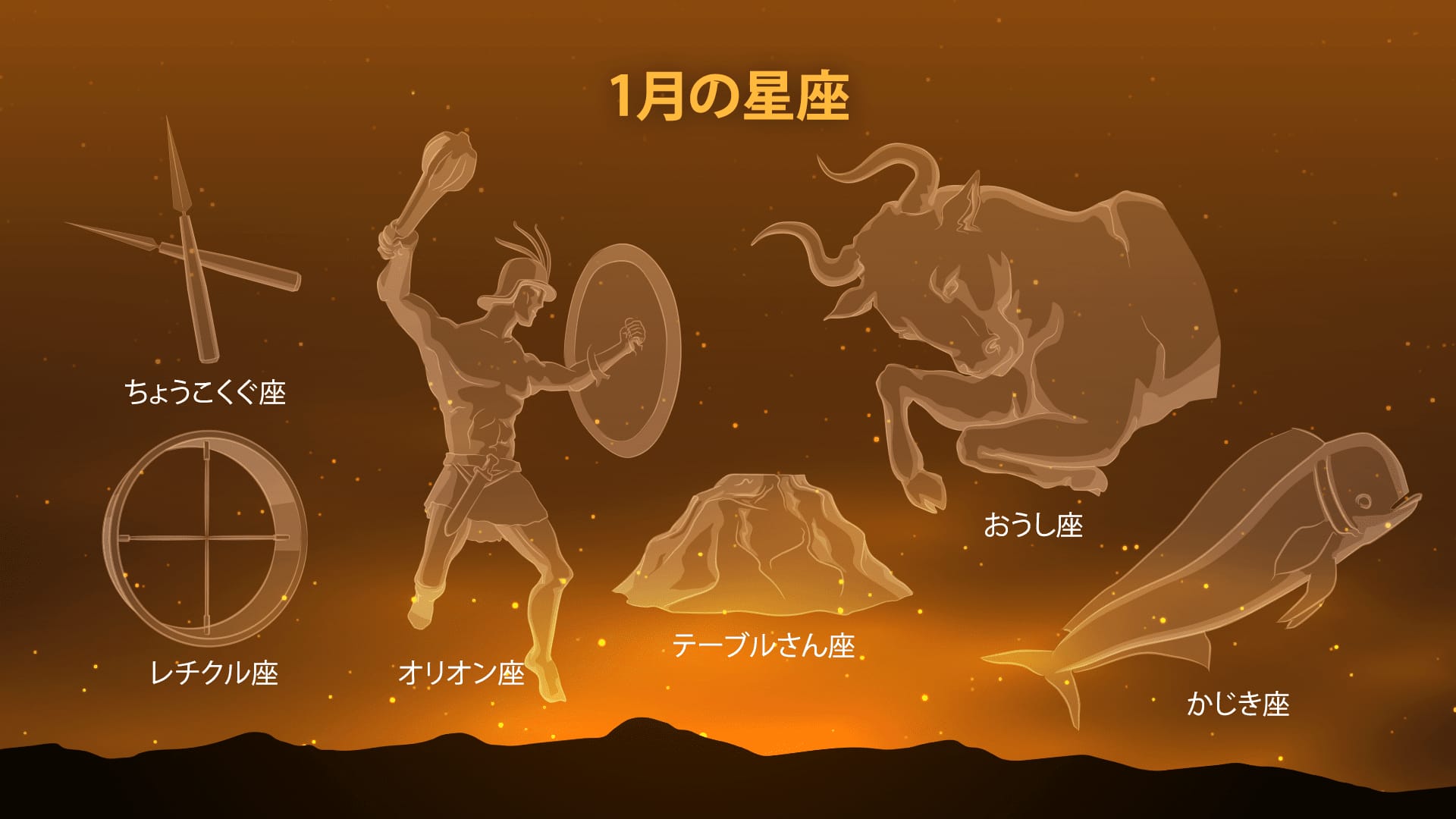 January Constellations 