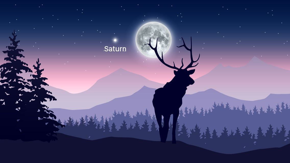 The Full Buck Moon Star Walk