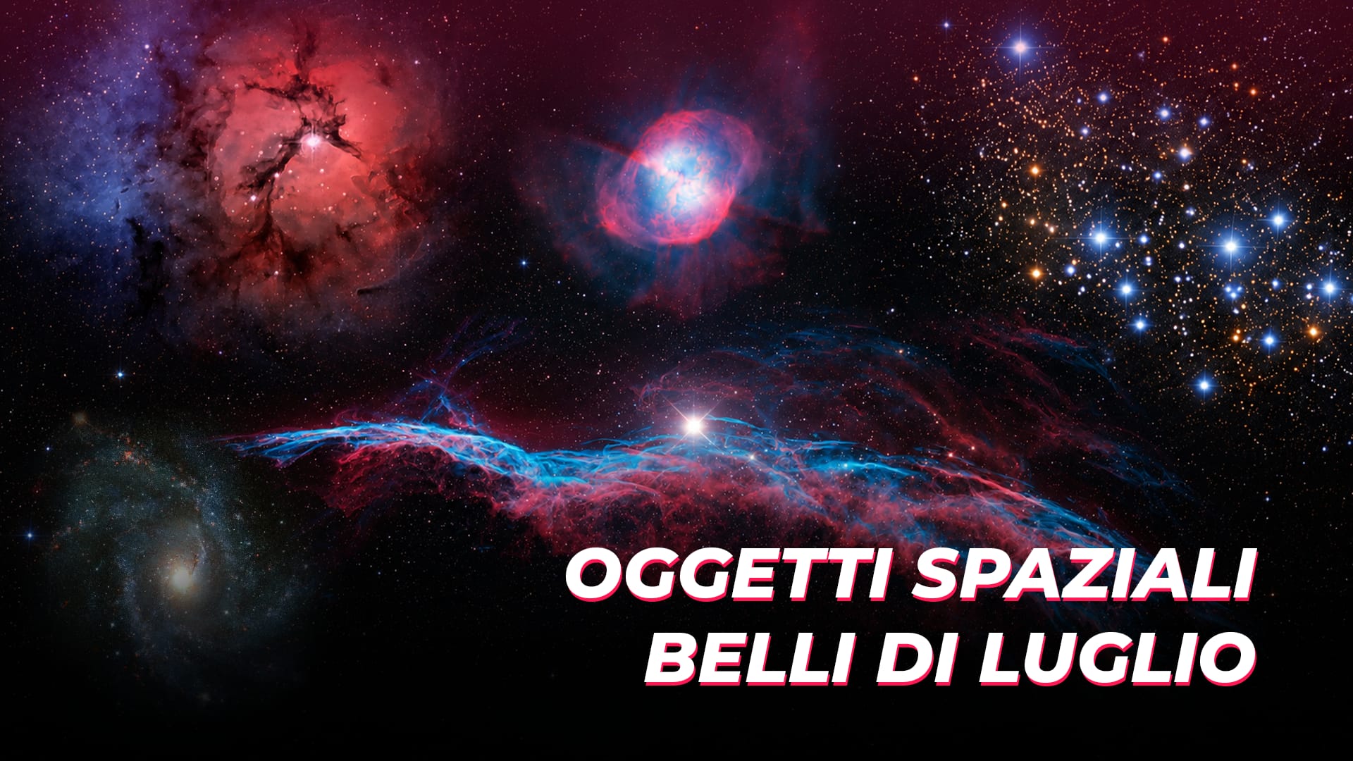 Beaux objets spatiaux de juillet