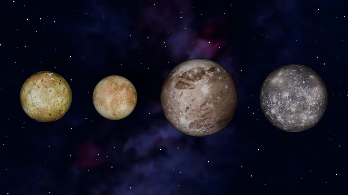 理科　DVDシリーズ　宇宙　4 地球の衛星•月と惑星の動き 木星 4つ 衛星：名前・特徴・一覧 | ガリレオ衛星 | イオ、エウロパ