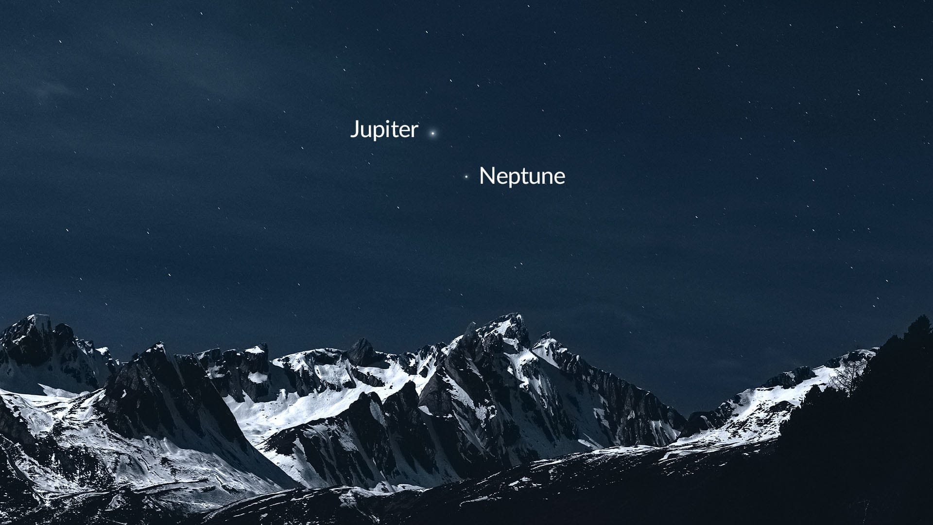 Jupiter-Neptune Conjunction in November 2022