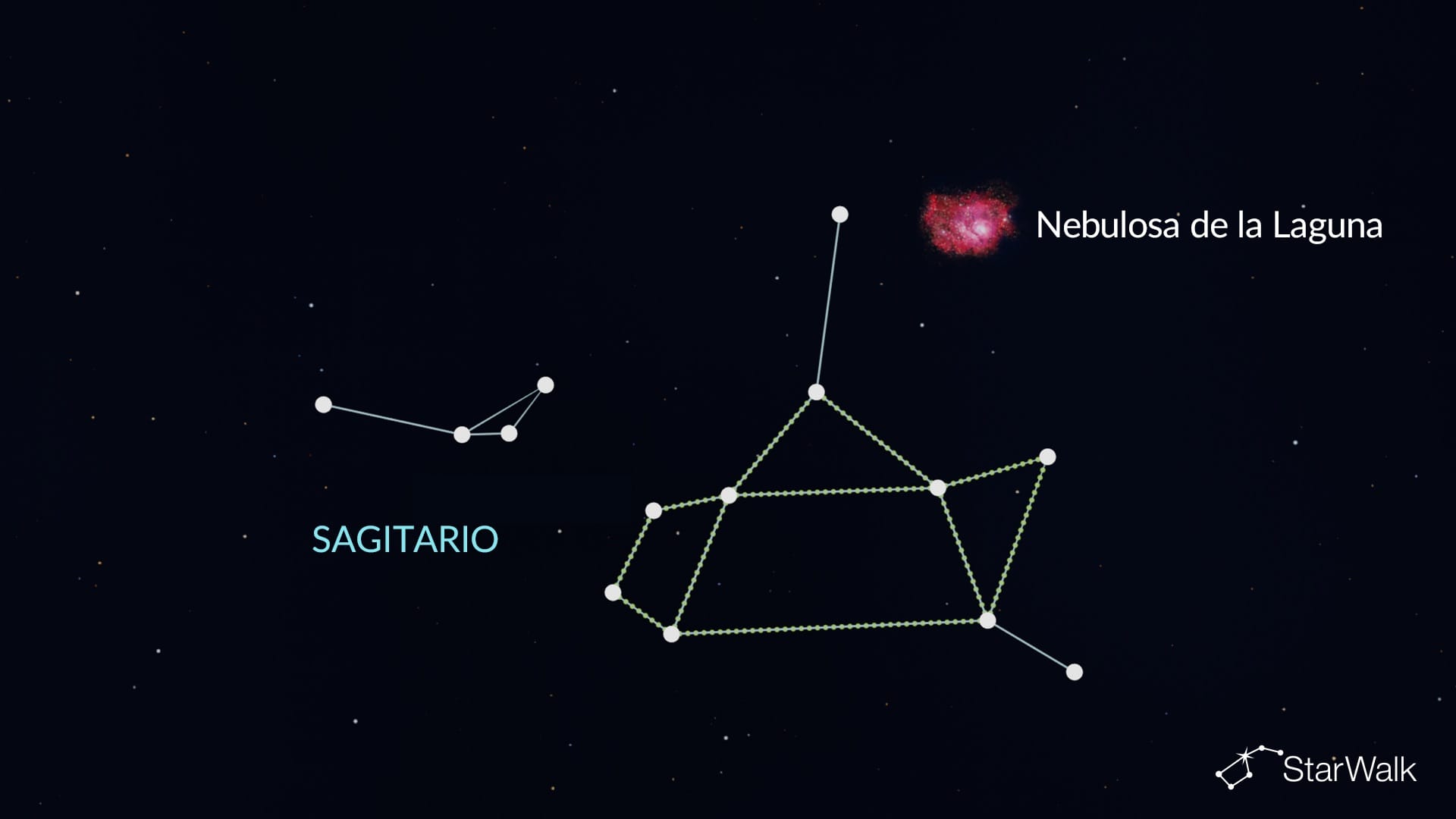 Nebulosa de la Laguna en Sagitario