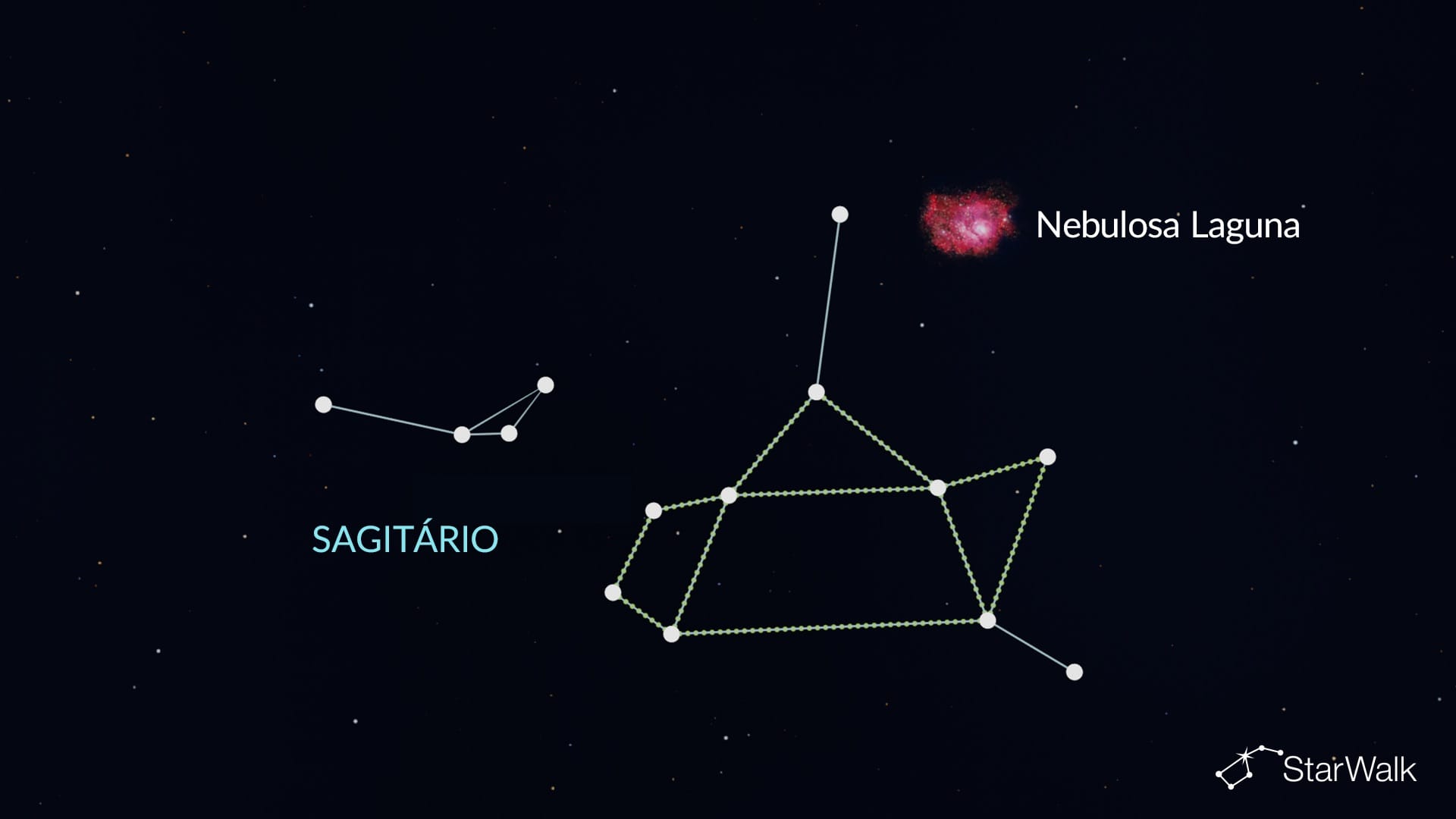 Nebulosa da Lagoa em Sagitário