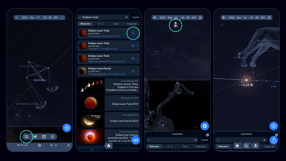 Eclipse Lunar 14 de Março de 2025 | Lua de Sangue 2025